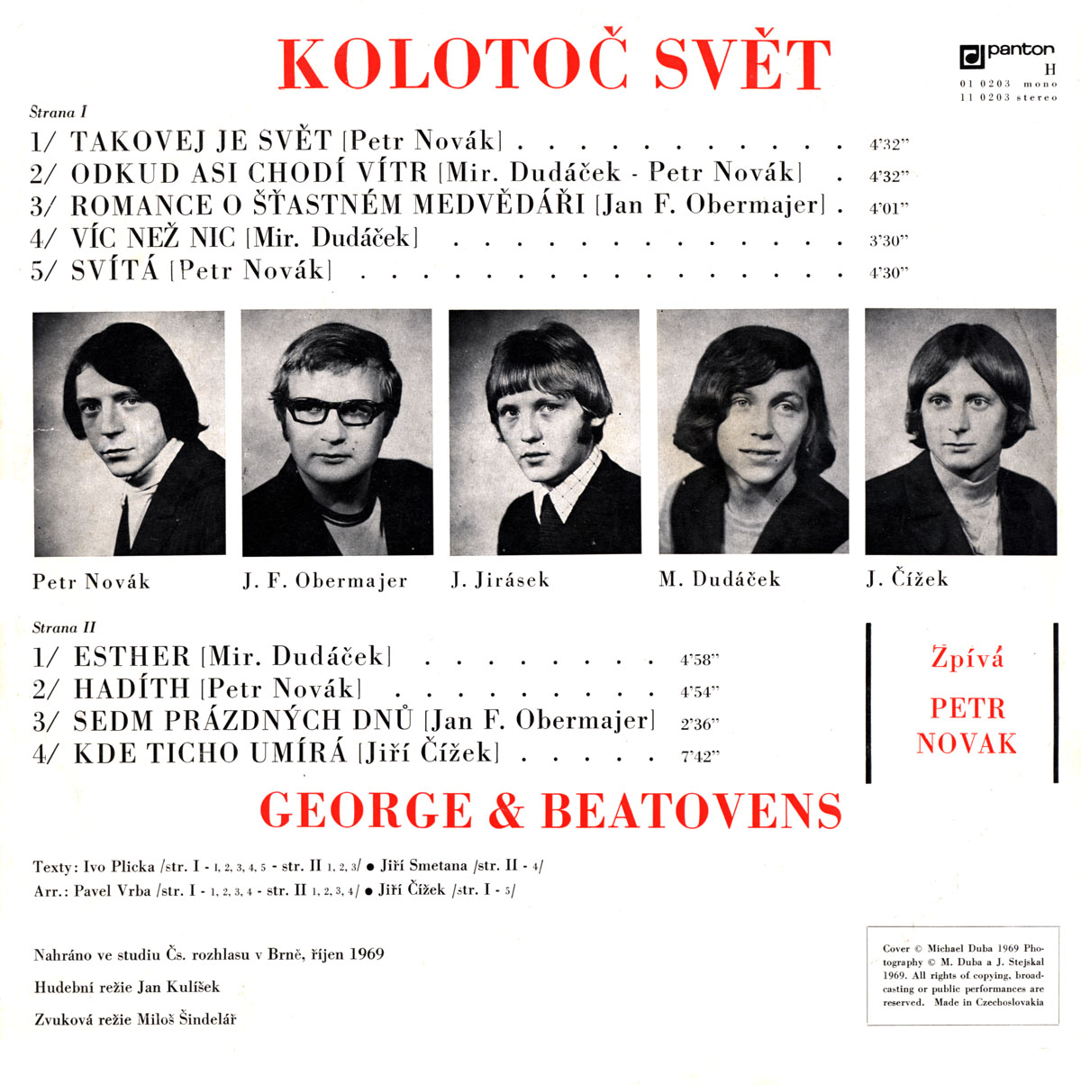 PETR NOVK / GEORGE & BEATOVENS - KOLOTO SVT  2